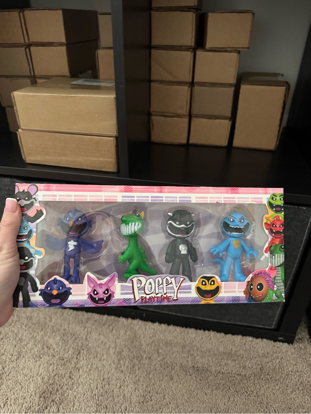 Poppy Playtime Figure Set – 4 Piece Character Collection Toy Set – Brand New - Picture 4 of 5